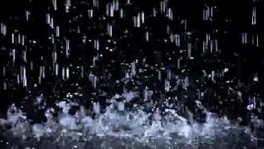 水滴水流水落下实拍高清视频素材视频的预览图